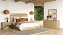 gavin - modern natural ash + rattan bed