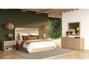 Gavin - Modern Natural Ash + Rattan Bedroom Set
