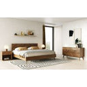 Kamela- Modern Walnut Nightstand