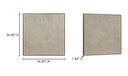 Flutter Framed Painting Cool Beige