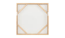 Flutter Framed Painting Cool Beige