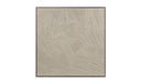 Flutter Framed Painting Cool Beige