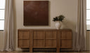 Flutter Framed Painting Maroon