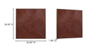 Flutter Framed Painting Maroon