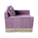 Wright Lounge Chair with Bullion Fringe