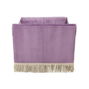 Wright Lounge Chair with Bullion Fringe