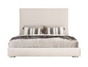 Tokyo - Contemporary Walnut and White Platform Bed