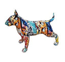 Graffiti Gorilla - White + Multi-Color Sculpture