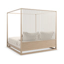 Pinstripe Light Bed - Queen