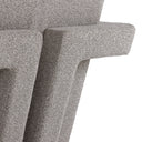Wylie - Modern Light Grey-Beige Fabric Accent Chair