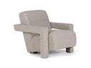 Wylie - Modern Beige Fabric Accent Chair