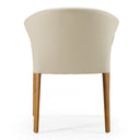 Wynetta Mid-Century Modern Vegan Leather Dining Chair