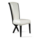 Xena - Transitional X-Leg Dining Chair