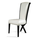 Xena - Transitional X-Leg Dining Chair