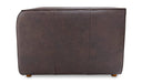 Form Corner Chair Espresso Brown Leather