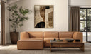 Form Slipper Chair Sonoran Tan Leather