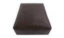 Form Ottoman Espresso Brown Leather