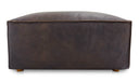 Form Ottoman Espresso Brown Leather