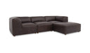 Form Lounge Modular Sectional Espresso Brown