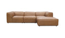 Form Lounge Modular Sectional Sonoran Tan Leather