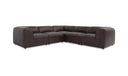 Form Classic L-Shaped Modular Sectional Espresso Brown