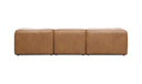 Form Classic L-Shaped Modular Sectional Sonoran Tan Leather