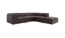 Form Dream Modular Sectional Espresso Brown