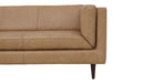 Woods Sofa Tan Leather