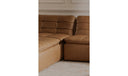 Lino Slipper Chair Tan Leather