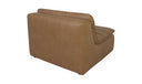 Lino Slipper Chair Tan Leather