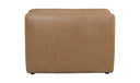 Lino Slipper Chair Tan Leather