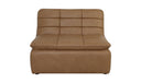 Lino Slipper Chair Tan Leather