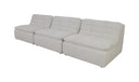 Lino Armless Modular Sofa Textured Oat