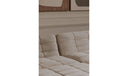 Lino Lounge Modular Sectional Textured Oat