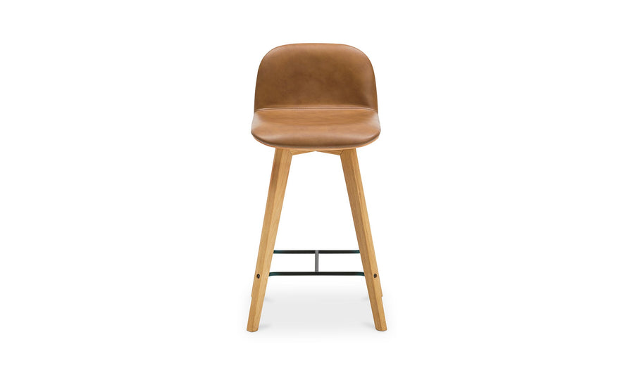 NAPOLI LEATHER COUNTER STOOL