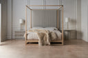 Pinstripe Light Bed - King