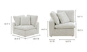 Terra Condo Corner Chair Coastside Sand