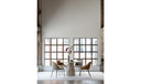 Burton Dining Chair Light Grey - Set Of Two