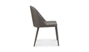 Burton Dining Chair Grey Vegan Leather - Set Of Two