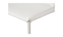 Nora Dining Chair White Vegan Leather - Set Of Two