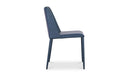 Nora Dining Chair Ocean Cavern Grey Vegan Leather - Set Of Two