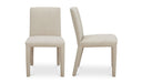 Monte Dining Chair Beige - Set Of Two