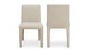 Monte Dining Chair Beige - Set Of Two