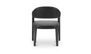 Martens Dining Chair Black Leather