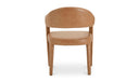 Martens Dining Chair Brown Leather