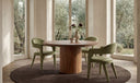 Martens Dining Chair Green Velvet