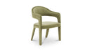 Martens Dining Chair Green Velvet