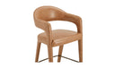 Martens Counter Stool Brown Leather