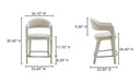 Martens Counter Stool Beige