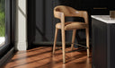 Martens Bar Stool Brown Leather